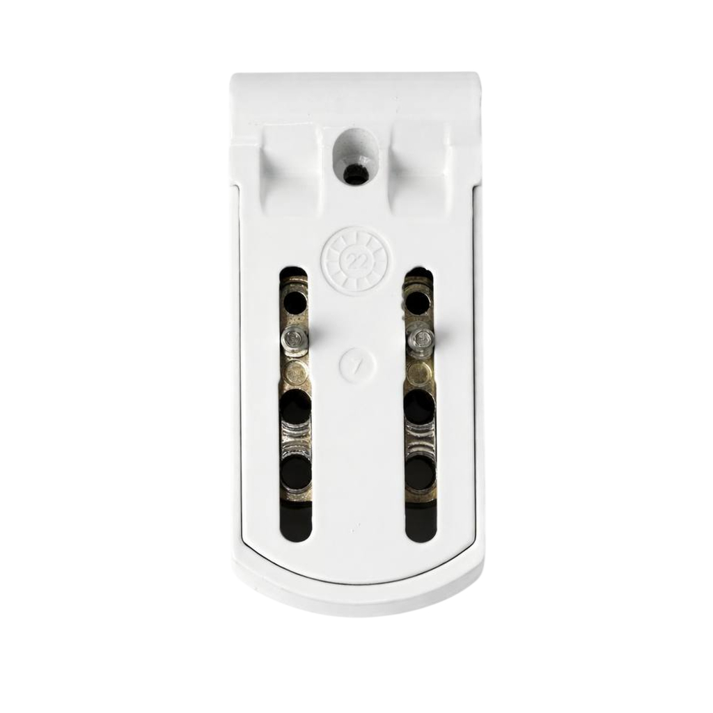 Петля REZE AVALON дверная 110 мм 130 кг (14-18 мм), RAL 9016 белый