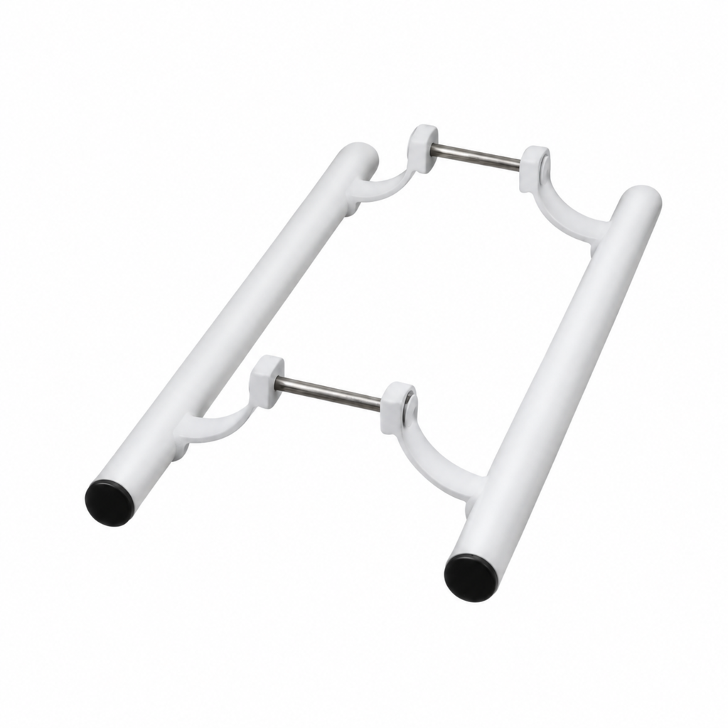 Ручка ЮВЕНТА, прямая офисная, 30/500/350, RAL 9016 белый