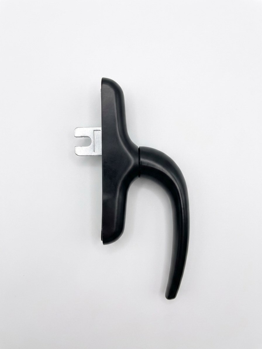 Ручка оконная KIN LONG, 104 мм, RAL9005 черный