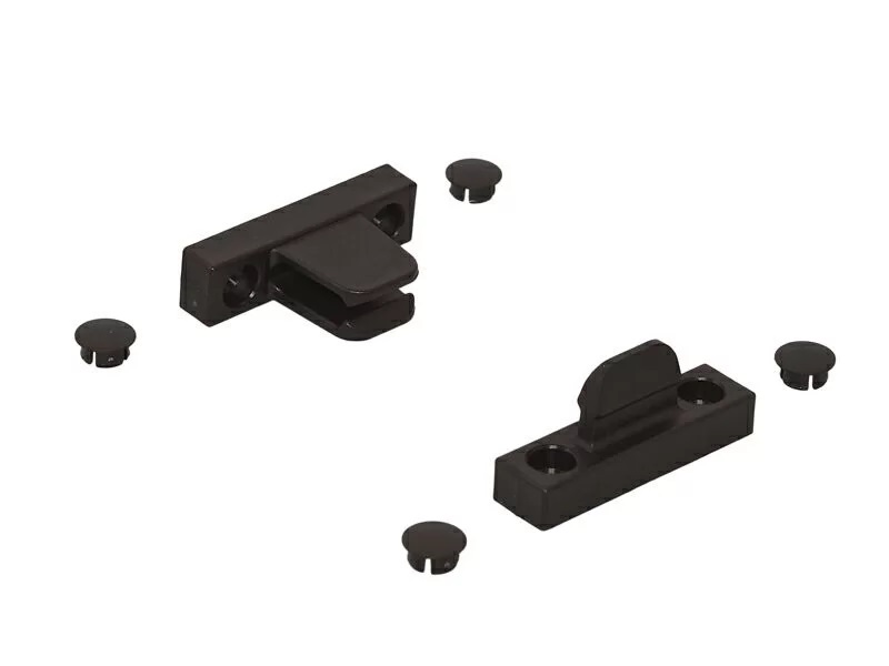 Фиксатор створок чёрный R05.2 6080ALU Фиксатор створок чёрный R05.2 6080ALU